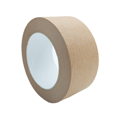 buy Eco Friendly Kraft Paper Tape Jumbo Roll Brown Self Adhesion Sealing Tape Paper Packing Tape online manufacturer