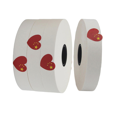 White Color Paper Strapping Tape For Strapping Machine / Banding Tape