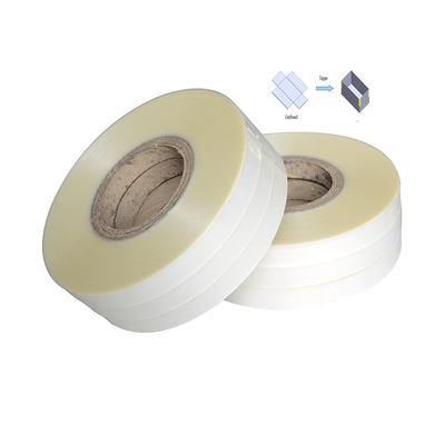 China Hot Melt Packing Box Four Pasting Tape For Automatic Rigid Box Corner Pasting Machine for sale