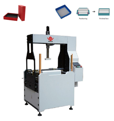 China Box Wrapping Machine / Automatic Gift Box Forming Machine for sale