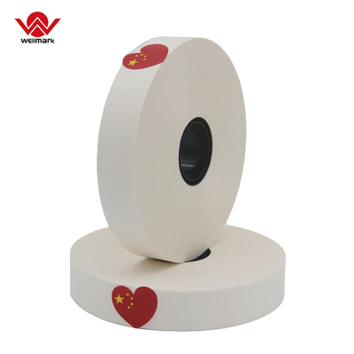 White Color Paper Strapping Tape For Strapping Machine / Banding Tape