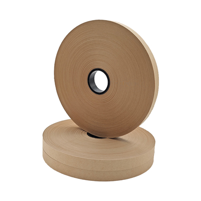 Eco-friendly Biodegradable Yellow Kraft Pasting Paper Tape For Box Corners
