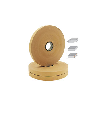Eco-friendly Biodegradable Yellow Kraft Pasting Paper Tape For Box Corners