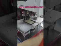 Semiautomatic Ribbon Pasting Machine For Bookcase